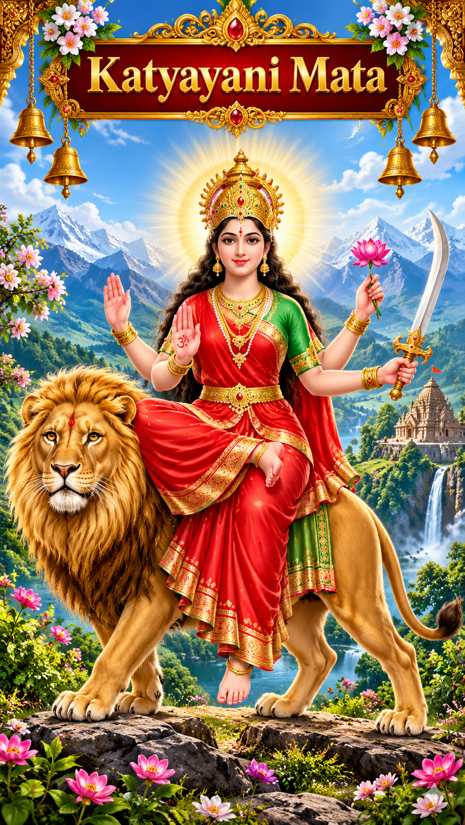 Katyayani Mata HD Wallpaper 2026 – 4K