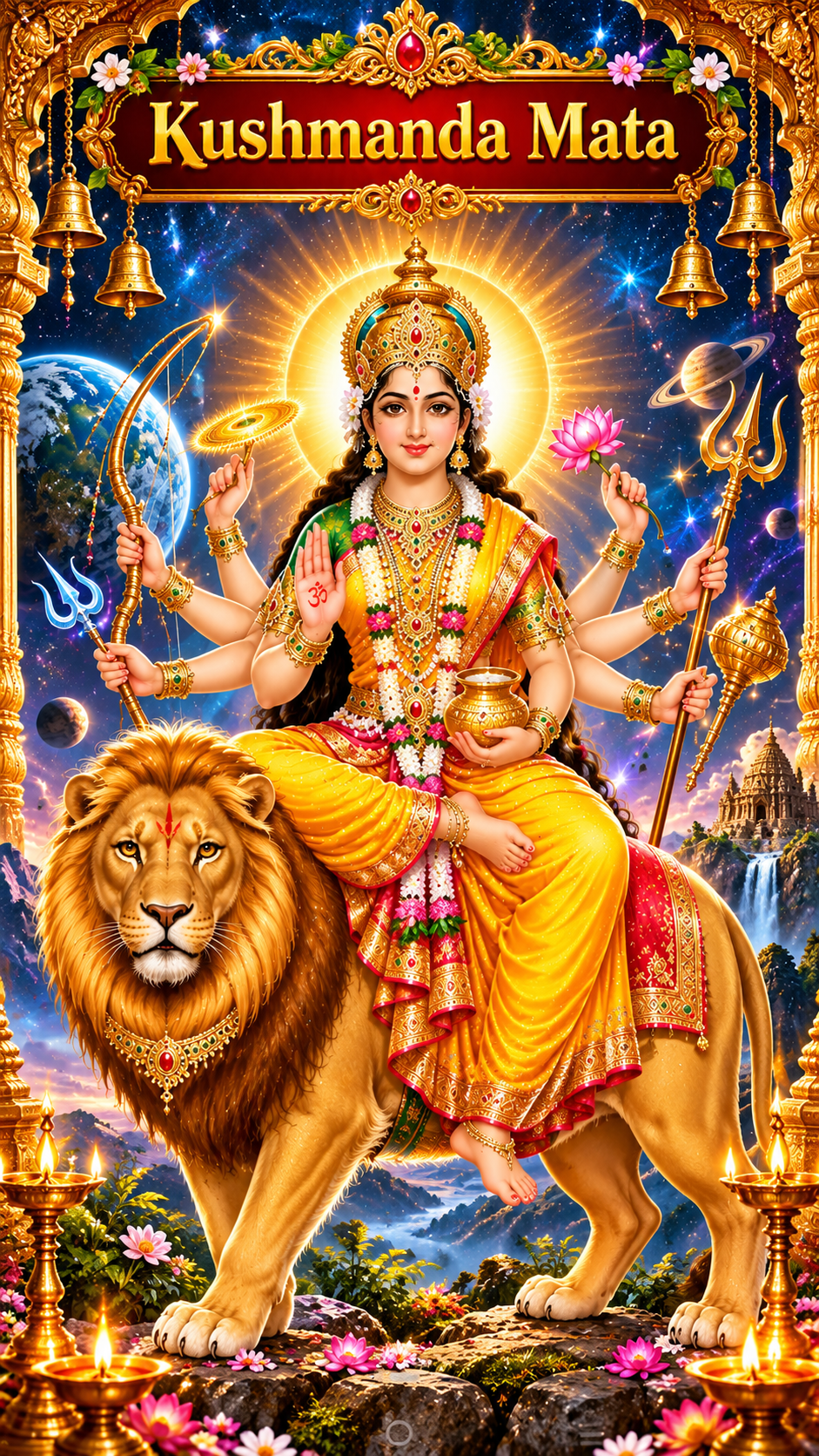 Maa Kushmanda HD Wallpaper 2026 – 4K