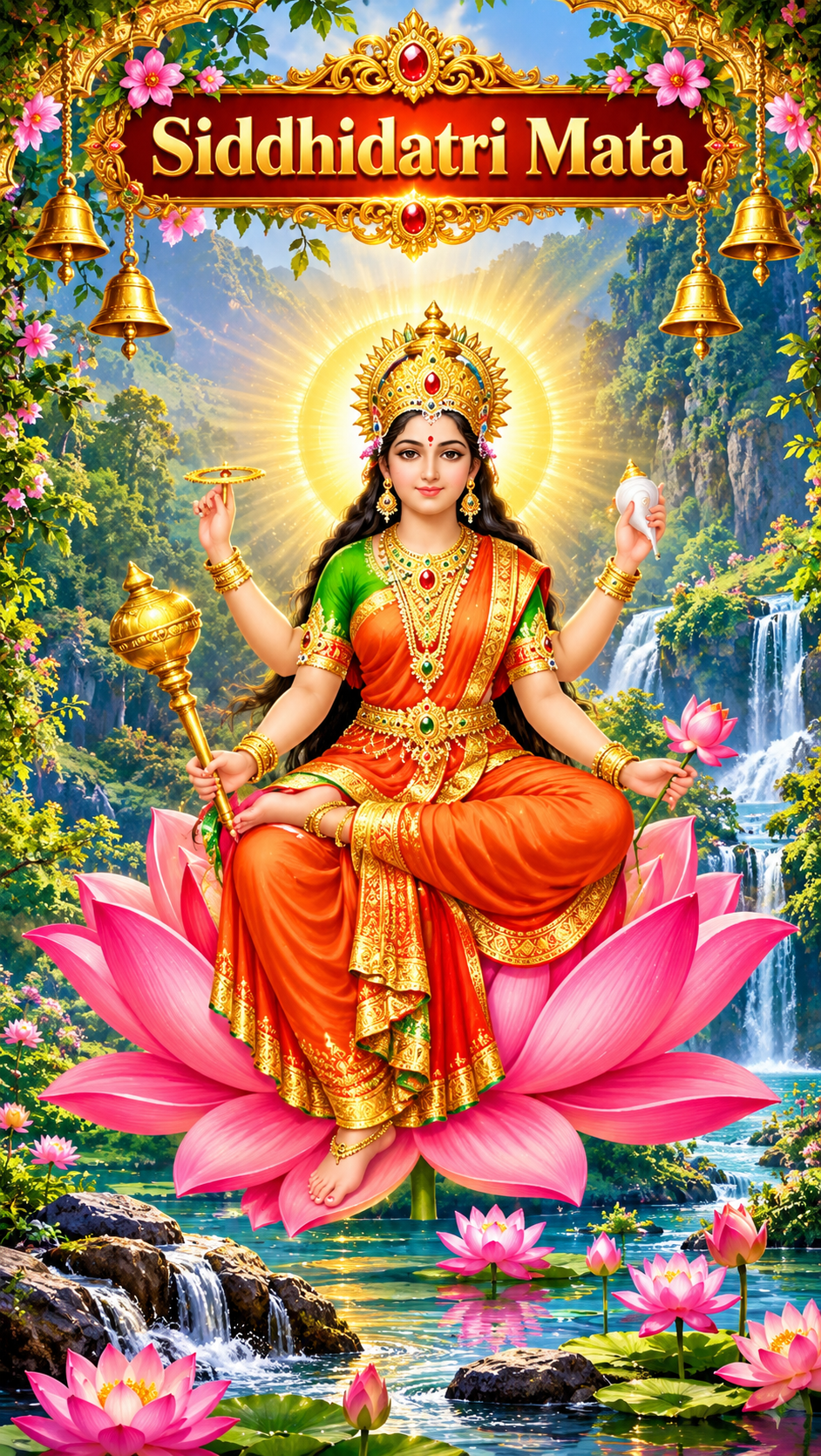 Siddhidatri Mata Images 2026 – HD Navratri